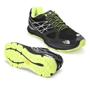 The North Face Ultra Cardiac Trail Running Men's TNF Black/Dayglo Yellow, 10.5