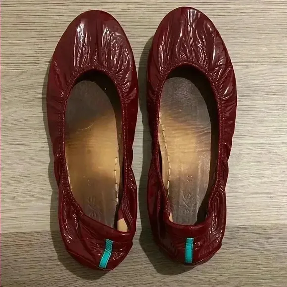 Tieks Burgundy Ballet Flats