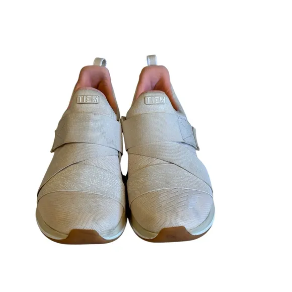 Tiem Athletic Latus TiemCore Women's Beige Training Shoes Sneakers - Size 8​