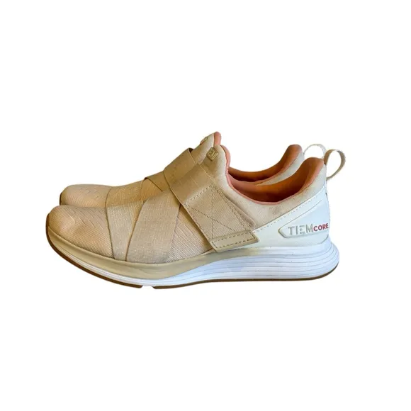 Tiem Athletic Latus TiemCore Women's Beige Training Shoes Sneakers - Size 8​