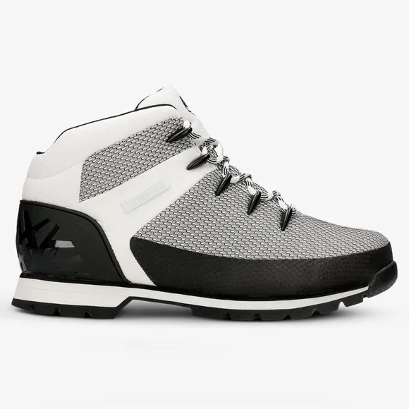 Timberland Boots Mens 12 Euro Sprint Hiker Waterproof  Black White Hiking Shoes