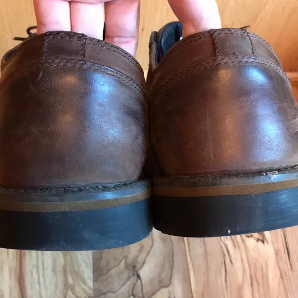 Timberland Earthkeeper Stormbuck size 13 brown leather Oxford casual shoes GUC