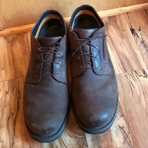 Timberland Earthkeeper Stormbuck size 13 brown leather Oxford casual shoes GUC