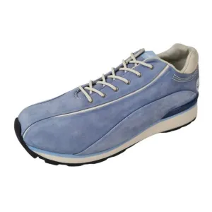 Timberland Metro Slim Boy Shoes Casual Sneakers Leather Blue Size 6 New
