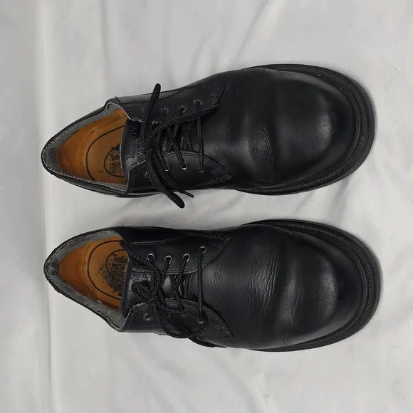 Timberland Montgomery Bay Black Leather Oxfords 61020 Waterproof Mens 10.5 Guc