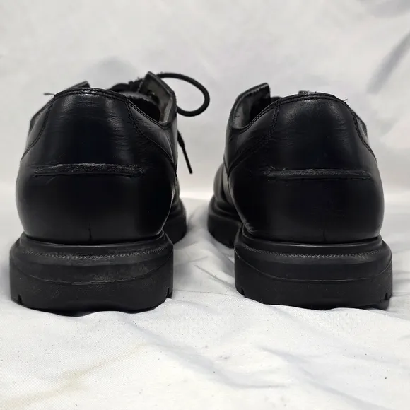 Timberland Montgomery Bay Black Leather Oxfords 61020 Waterproof Mens 10.5 Guc