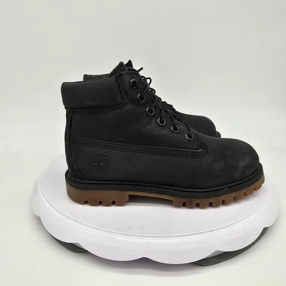 Timberland Shoes Youth 12.5C 6 Inch Premium Waterproof Boots Black