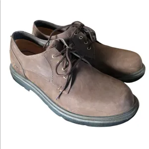 Timberland waterproof Montgomery PTO suede brown shoes men's size 10.5