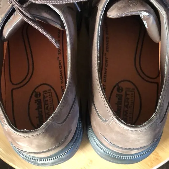 Timberland waterproof Montgomery PTO suede brown shoes men's size 10.5