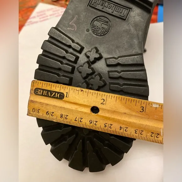 𝅺Timberland Waterproof Toddle Black Boots size 8.5-