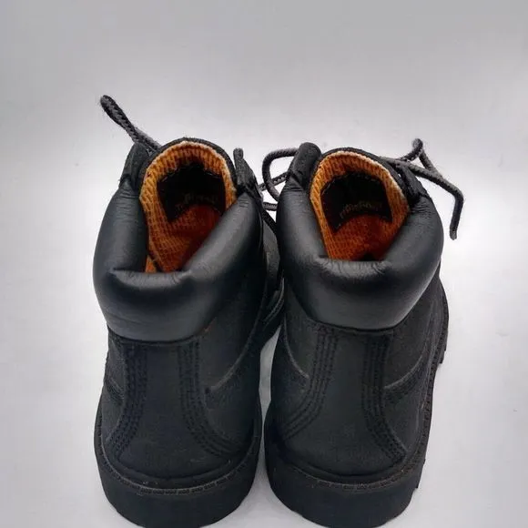 𝅺Timberland Waterproof Toddle Black Boots size 8.5-