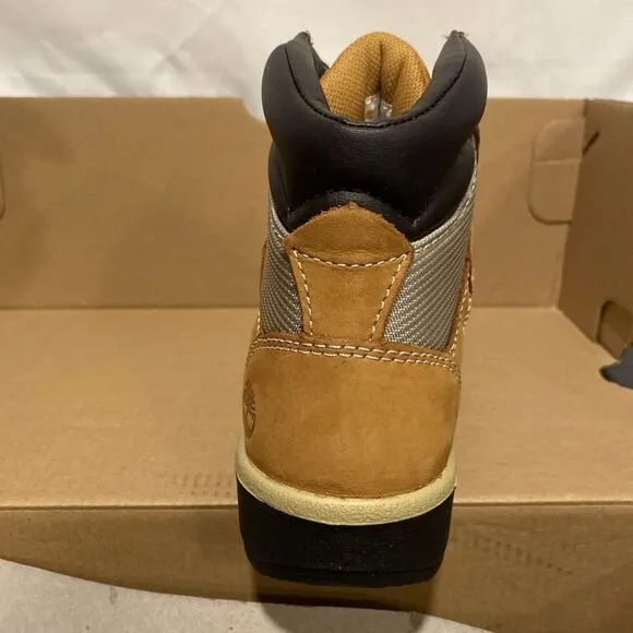 Timberland Youth 6-Inch  Field Boot Wheat Nubuck Size 2Y‎ Brand New In Box