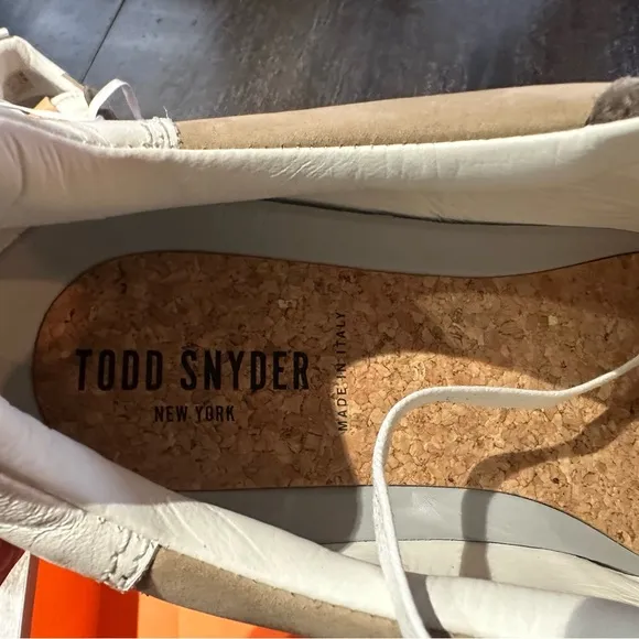Todd Snyder Brown and Tan Retro Sneakers