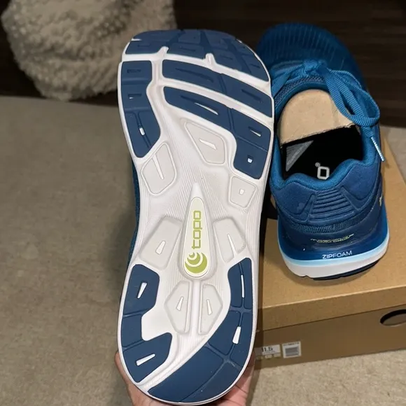 Topo Athletic Blue Running Shoes