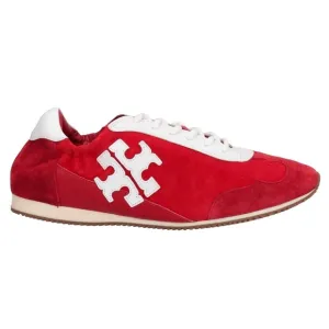 Tory Burch Red Suede Women’s Sneakers