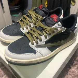 Travis Scott X Air Jordan 1 Retro Low OG SP PS 'Olive'