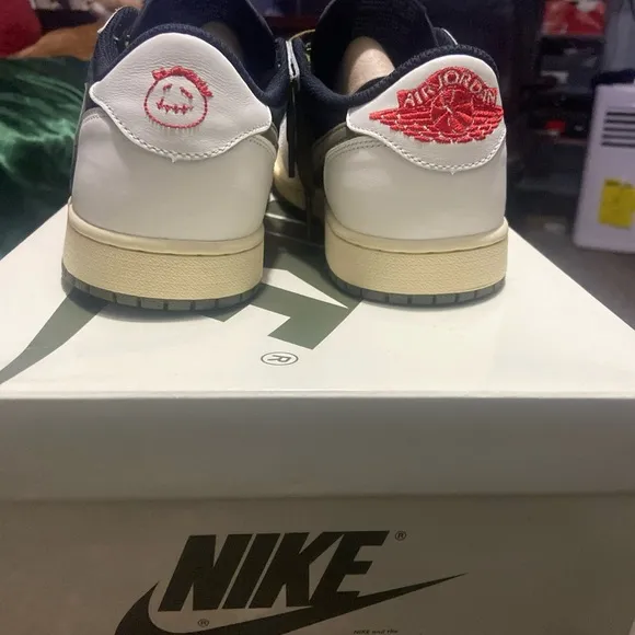 Travis Scott X Air Jordan 1 Retro Low OG SP PS 'Olive'