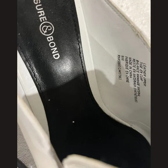 Treasure and Bond Size 9M Miles with heels and silver dot design