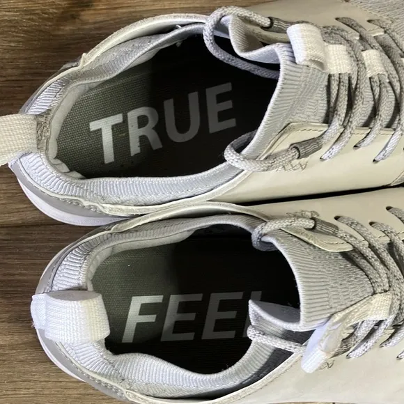 TRUE Linkswear OG Feel White and Gray Golf Shoes 13