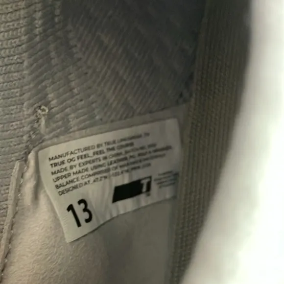 TRUE Linkswear OG Feel White and Gray Golf Shoes 13