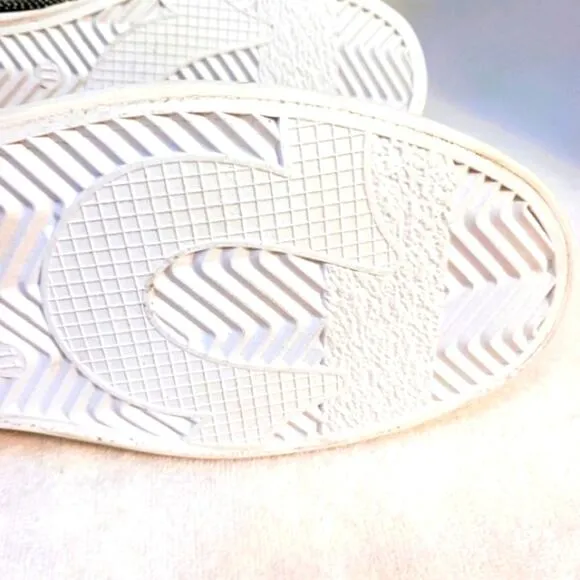 True Religion Rhinestone Sneakers Sz 10  Embellished Trainers Rose Gold Luxe NEW