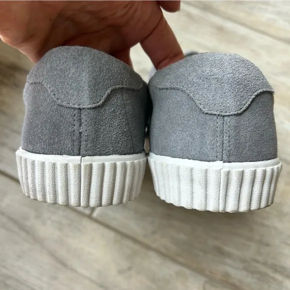 T.U.K. Suede EZC Shoes Creeper Sneakers Grey