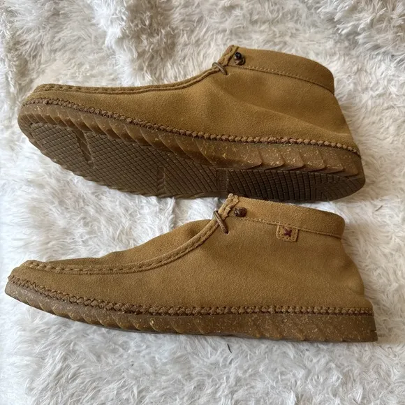 Twisted X Casual Boots Mens 10.5 Zero-X Chukka Driving Moc Tan MZX0002