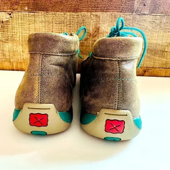 Twisted X Chukka Driving Moc Leather Shoes