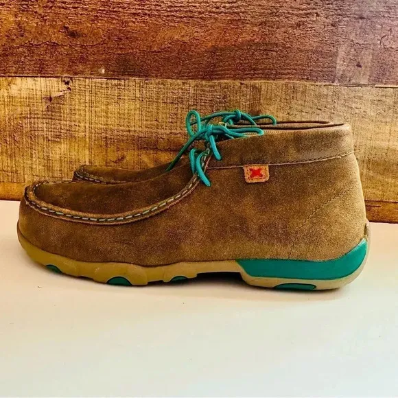 Twisted X Chukka Driving Moc Leather Shoes