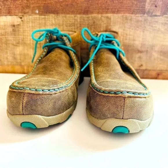 Twisted X Chukka Driving Moc Leather Shoes