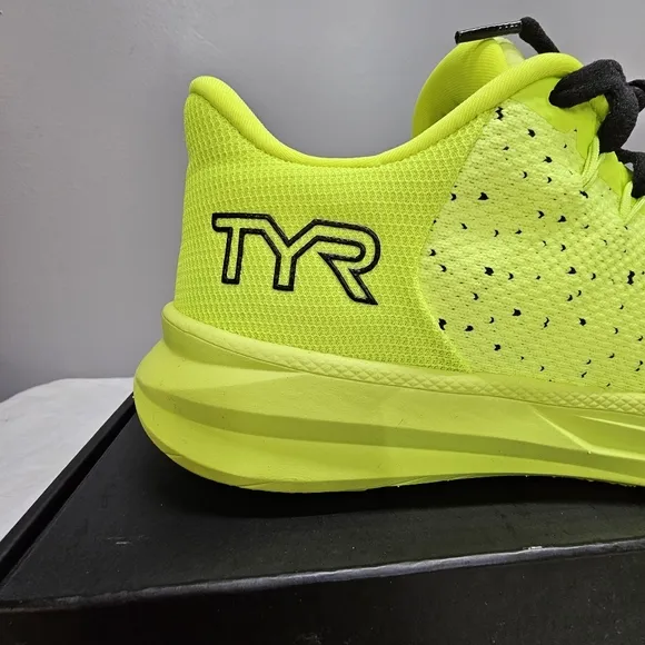 TYR TECHKNIT Neon Running Training Shoes Sneakers UNISEX Sz Mens 5.5 Wom…