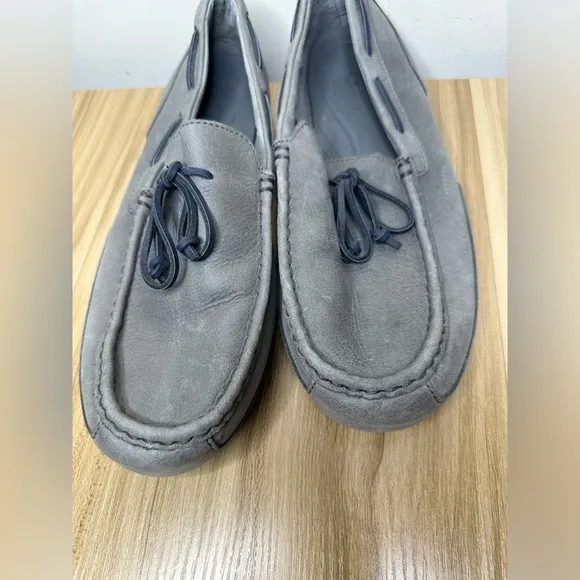 UGG Australia Men’s Chester Metal Gray Casual Loafer shoes 1004247 Size 13