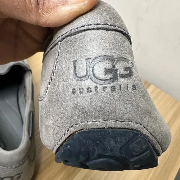 UGG Australia Men’s Chester Metal Gray Casual Loafer shoes 1004247 Size 13