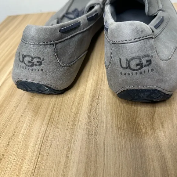 UGG Australia Men’s Chester Metal Gray Casual Loafer shoes 1004247 Size 13