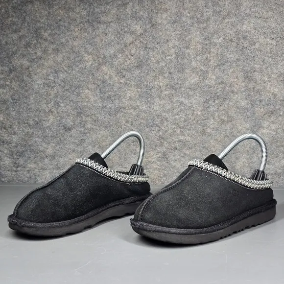 UGG Tasman Suede Slippers Mules Comfort Slides Casual Shoes Women's 5.5 Black