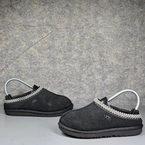 UGG Tasman Suede Slippers Mules Comfort Slides Casual Shoes Women's 5.5 Black