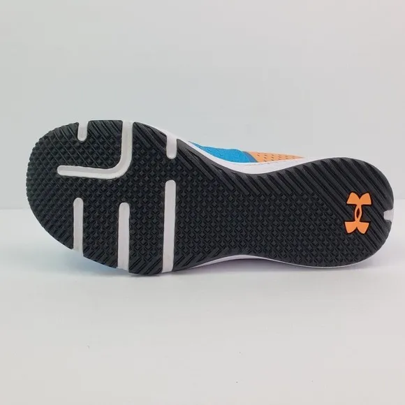 Under Armour Charged Engage 2 Mens Sz 7 Womens Sz 8.5 Blue Training Shoes