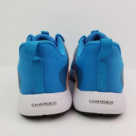 Under Armour Charged Engage 2 Mens Sz 7 Womens Sz 8.5 Blue Training Shoes