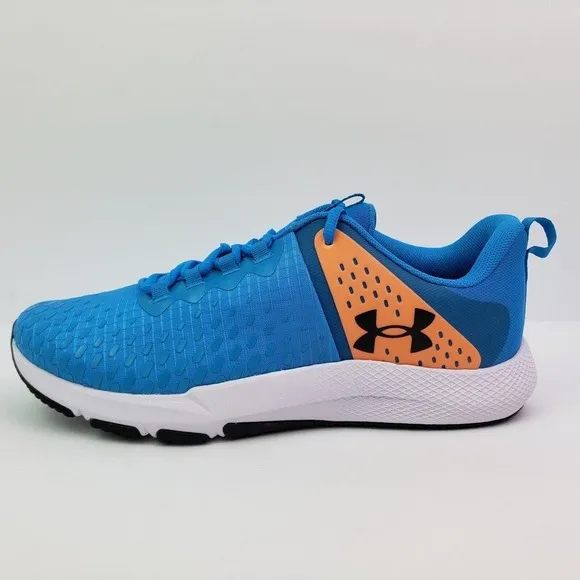 Under Armour Charged Engage 2 Mens Sz 7 Womens Sz 8.5 Blue Training Shoes