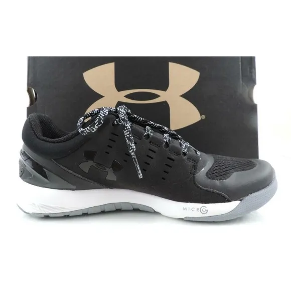 Under Armour Charged Stunner Training Shoes Sneakers Black Size 6.5