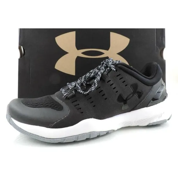 Under Armour Charged Stunner Training Shoes Sneakers Black Size 6.5