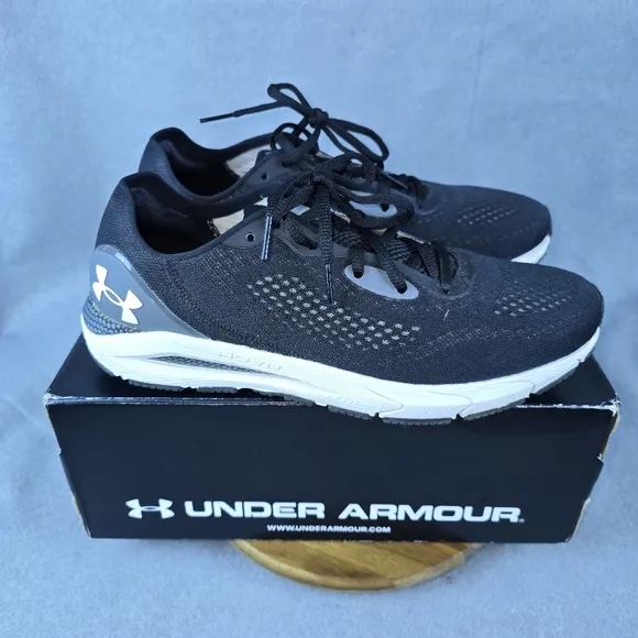 Under Armour Hovr sonic 5 Men's Black Running Shoes,sneakers size 10.5
