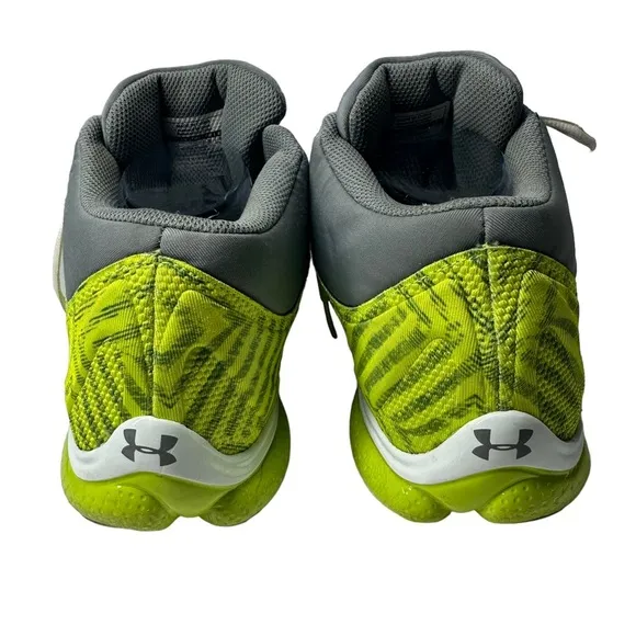 UNDER ARMOUR Men’s UA Micro G® Renegade Training Shoes Green Gray Chevron 14