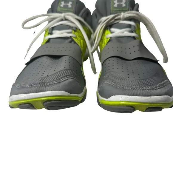 UNDER ARMOUR Men’s UA Micro G® Renegade Training Shoes Green Gray Chevron 14