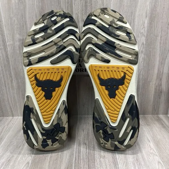 Under Armour Project Rock 7 Training Shoes Turtle Anthracit 3027668 Mens Size 12