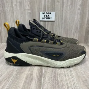 Under Armour Project Rock 7 Training Shoes Turtle Anthracit 3027668 Mens Size 12