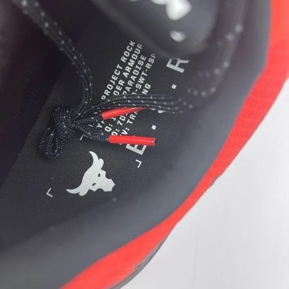 Under Armour Project Rock Training Shoes Radio Red 3025081-600 US 15