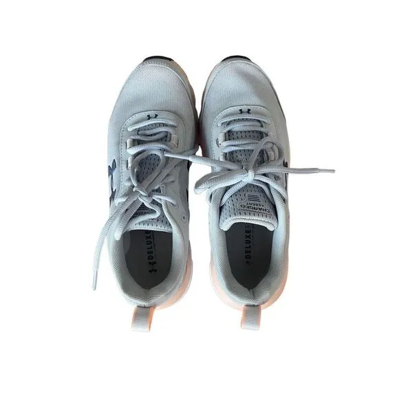 Under Armour Womens Gray Charged Assert 8 Athletic Running Shoes Size 9
