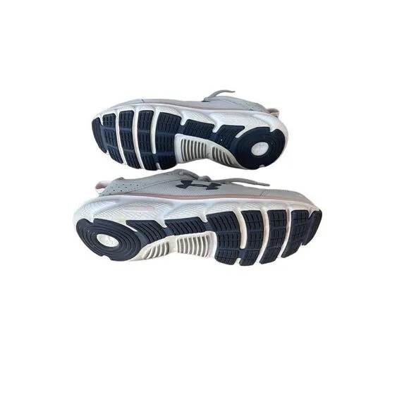 Under Armour Womens Gray Charged Assert 8 Athletic Running Shoes Size 9