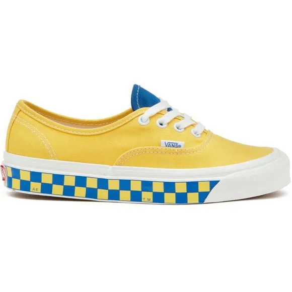 🆕Vans Authentic 44 DX Anaheim Factory OG Yellow Blue Check M7 | W8.5 NWT NWOB